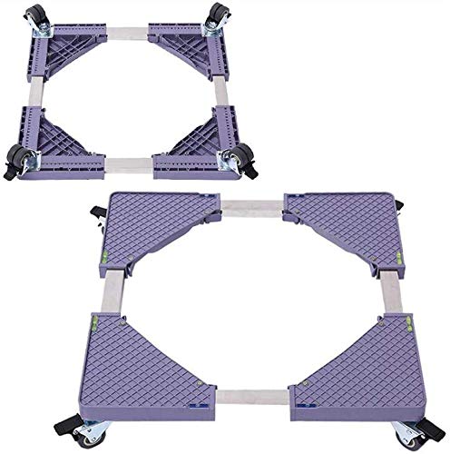 Ruedas para Lavadora, Ruedas para Lavadora, Rodillos para electrodomésticos, Rueda Universal móvil, Soporte para refrigerador, Base Antideslizante, Resistente a Golpes (tamaño: B)
