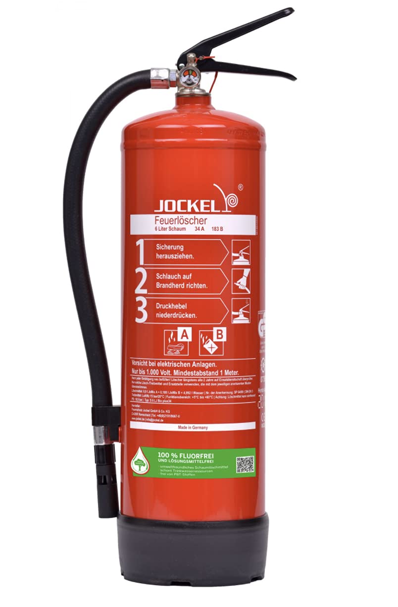 Jockel Fettbrandlöscher 3L ABF frostsicher F3H 8 GREEN 2.0 inkl