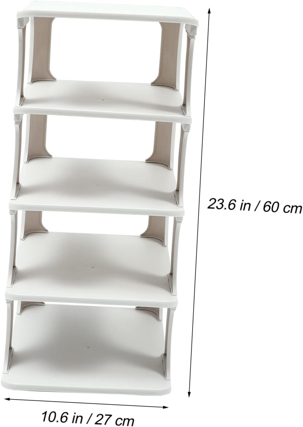 Vaguelly Shoe Rack for Door Over The Door Organizer Plastic Shoe Storage Cabinet Entryway