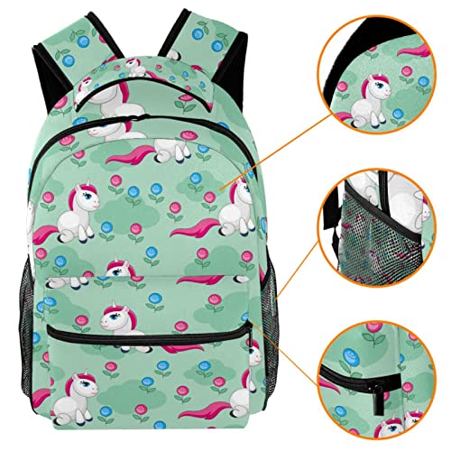 Sac à dos de voyage blanc avec porte-bouteille extérieur et compartiments ajustables medium