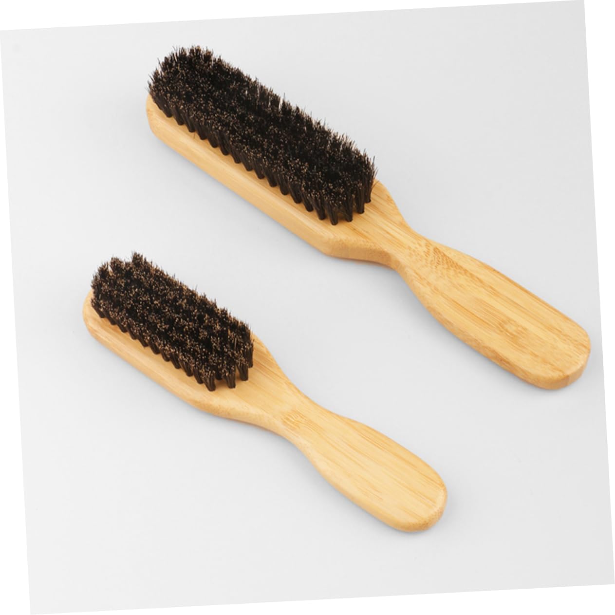 OUNONA 2Pcs Men Beard Grooming Brush Ergonomic Cleaning Brush for Shredded Hair for Barbers and Home Use Multi Functional Hair Cleaning Tool for Neck