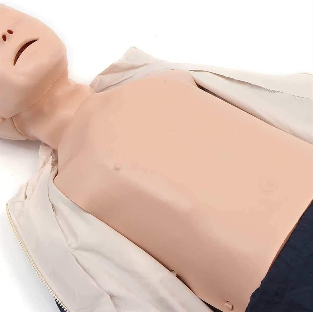 Maniquí de entrenamiento de RCP de cuerpo completo para práctica de primeros auxilios, simulación de enfermería para aulas y centros de investigación