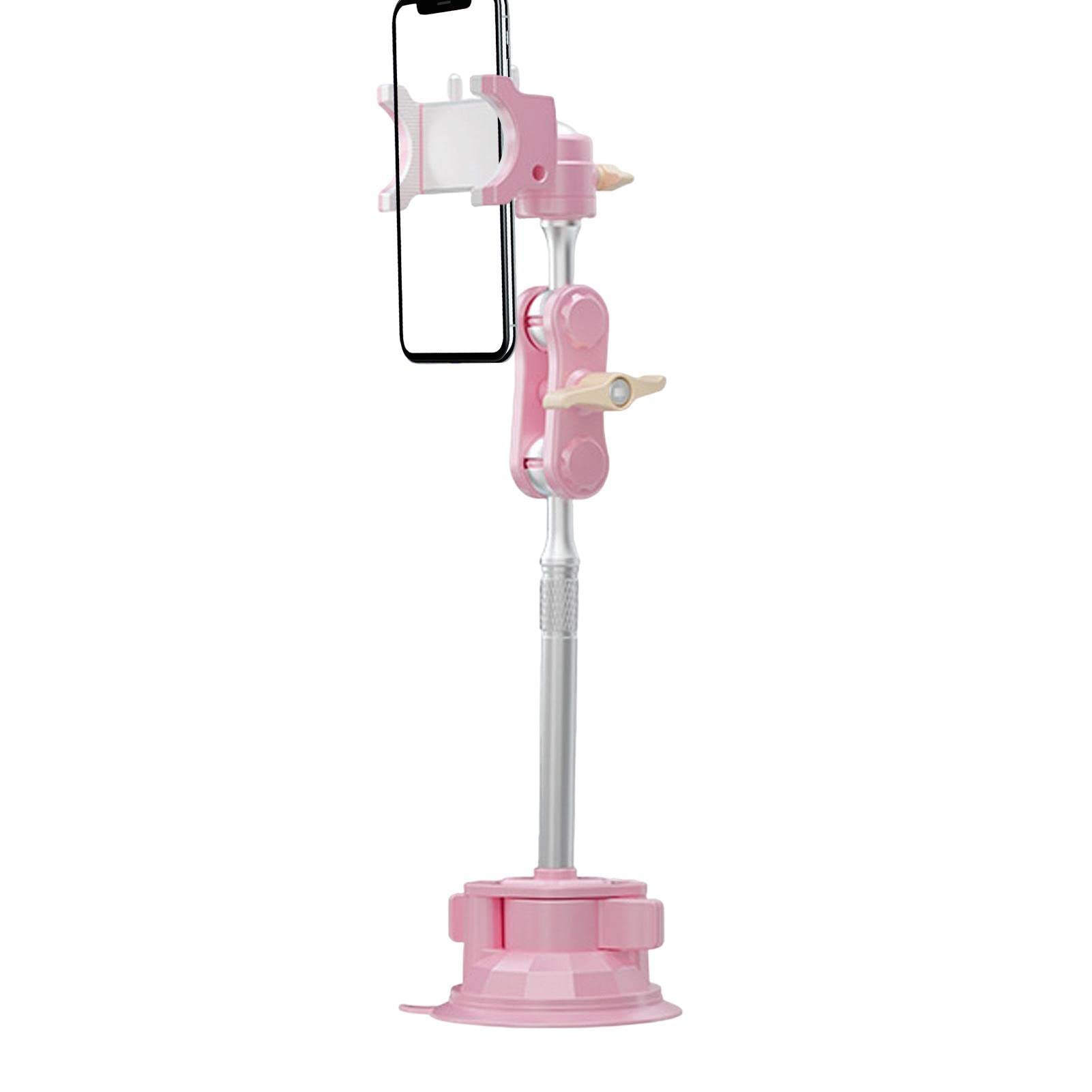 teléfono para Coche,teléfono para salpicadero Adhesivo con Junta esférica giratoria | Soporte para teléfono móvil 360 Grados Soporte Largo Estructura antivibración