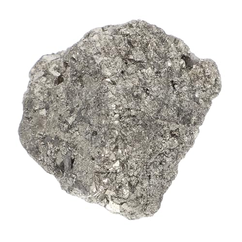 Zerodeko Unique Brass Ore Specimen Meteorite Stone Decor Educational Teaching Aid Classroom Teaching Specimen Home Office Decor