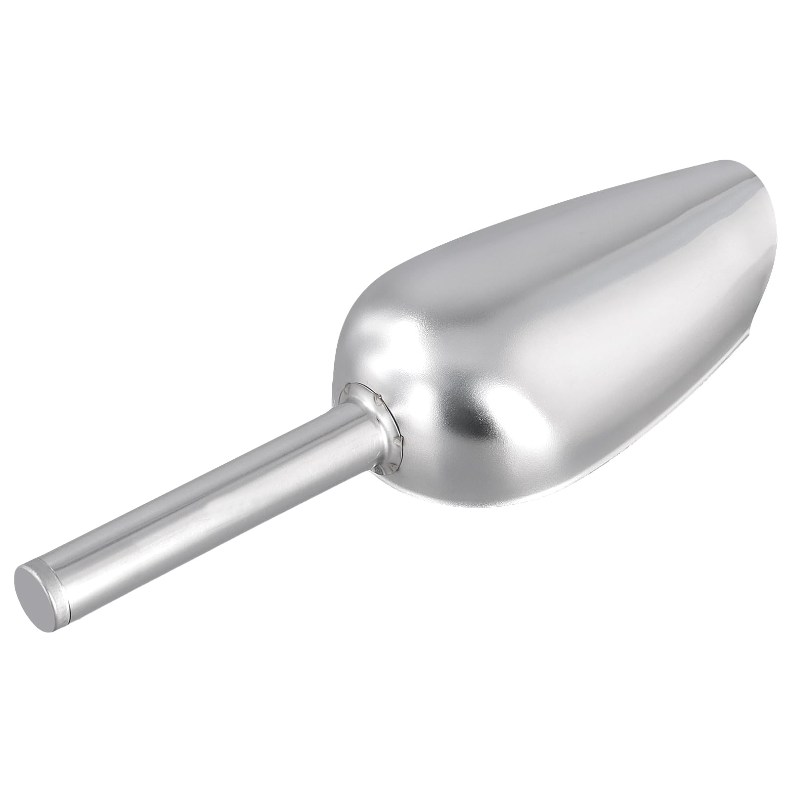 10 Paletta Ghiaccio, Paletta per Ghiaccio in acciaio inox multiuso, per alimenti feste da bar in cucina, per farina, cereali, noci, chicchi di caffè, 19 cm