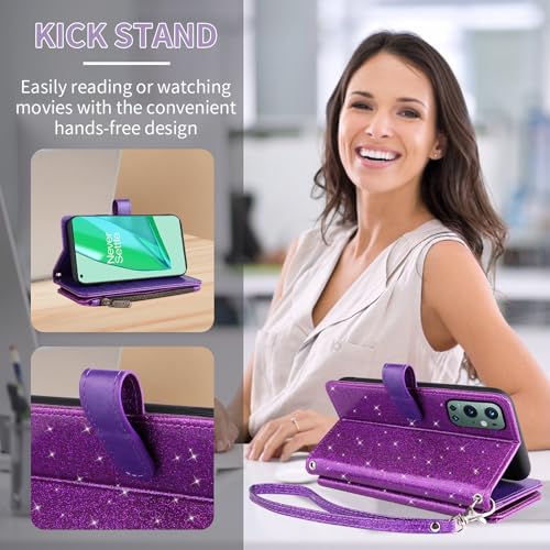 Coque OnePlus 9 Pro Asuwish SFC30 Violet évite rayures et casses - 6