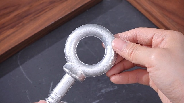 Image of LEIFIDE 4 Pcs Forged Steel Shoulder Eye Bolt Screw, Hot-Dipped Galvanized Forged Hook Screw Eye Bolt for Anchoring Chain and Wire Rope, 3, 500 Lbs Working Load Limit (5 /8 inch X 4 inch)