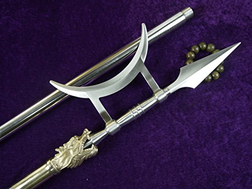Halberd/Stainless Steel Hand-Made/Chinese Martial Arts/Kung fu