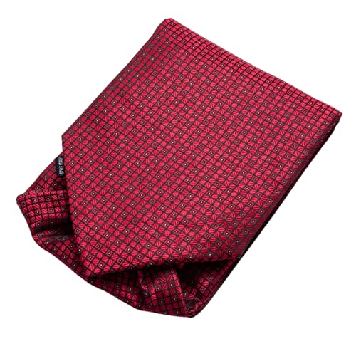 Image of Dubulle Paisley Floral Ascot for Men Self Tie Mens Cravat and Pocket Square Cufflinks Wedding