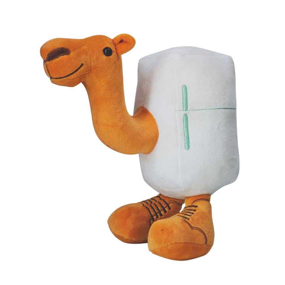 Anjinguang Brainrot Animals Plush Stuffed Pillow La Vacca Saturno Saturnita Cartoon Throw Pillow Brr Brr Patapim Plushies Cuddle Figure Cushion Home Sofa Decoration