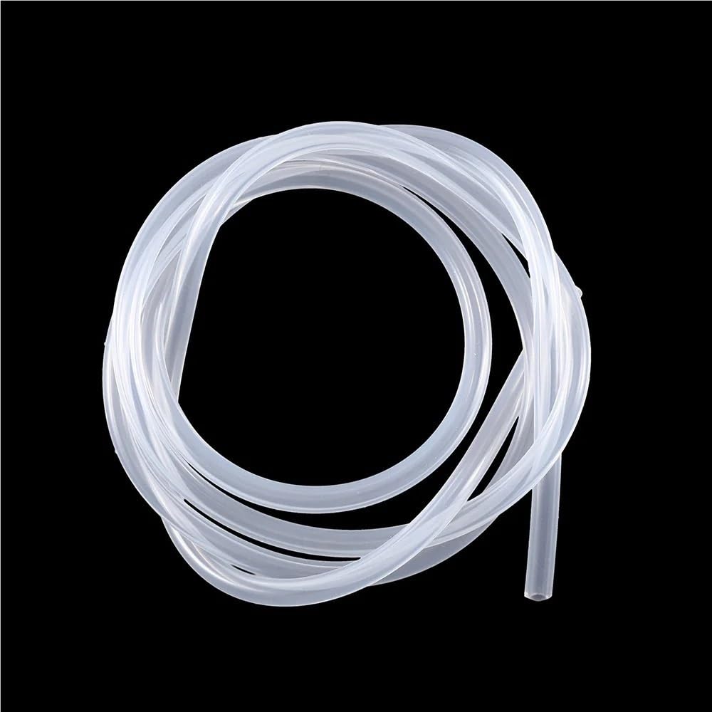 Yjqhody One Color Soft Rubber Hose 1 Meter Transparent Silicone Rubber Hose, Id 0.5/1/2/3-10Mm Flexible Tube For Siphoning(7Mm X 9Mm)