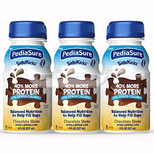 Pediasure Sidekicks, High Protein Nutrition Shake for Kids, Chocolate, 8 Fl Oz