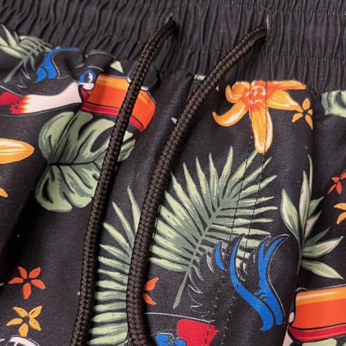Guinness Black Toucan Hawaiian Swim Shorts4