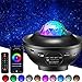 YunLone Projecteur Ciel Etoile 21 Modes Lampe Projecteur veilleuse Galaxy Star Projecteur de Lumière Étoilée de Musique avec Télécommande & Bluetooth pour Bébé Enfants Adulte