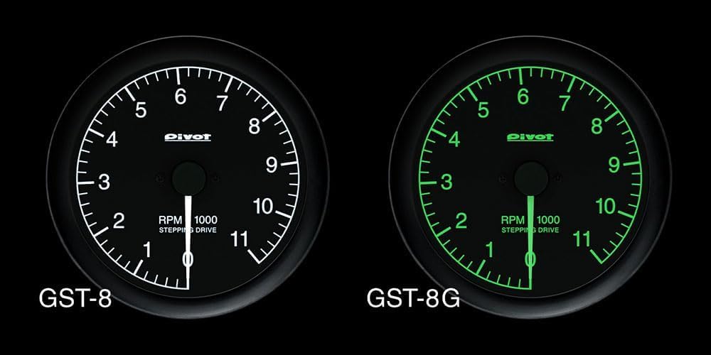 Amazon | PIVOT (ピボット) GT GAUGE-80 ﾀｺﾒｰﾀｰWH GST-8 | タコ