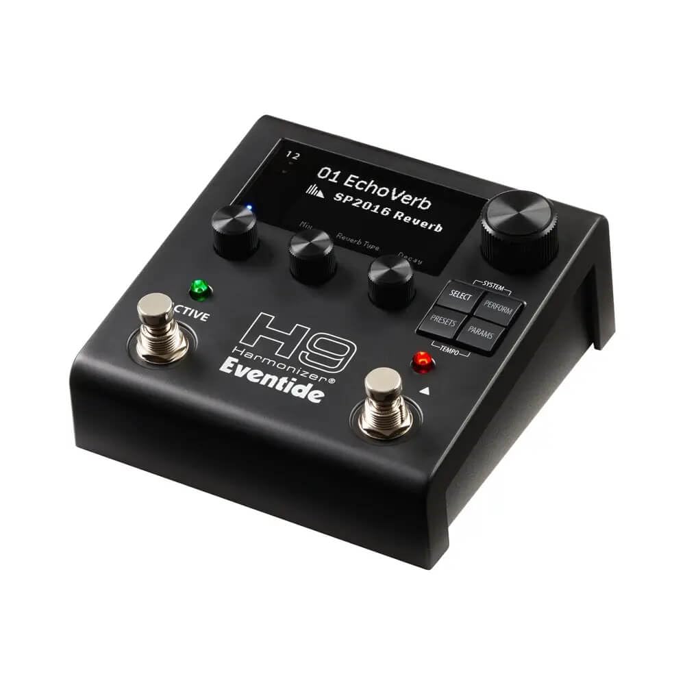Eventide Pedal multiefectos armonizador H9 Gen 2, 74 algoritmos, más de 1000 preajustes, cambio de tono polifónico, reverb/delay/modulación, MIDI/USB-C/Bluetooth, E/S estéreo | 74 algoritmos, más de 1000 preajustes, cambio de tono polifónico, reverb/delay