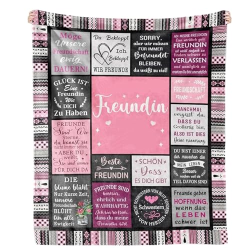 QITIXI:OU Geschenk für Freundin Weihnachten, Beste Freundin Geschenk,...