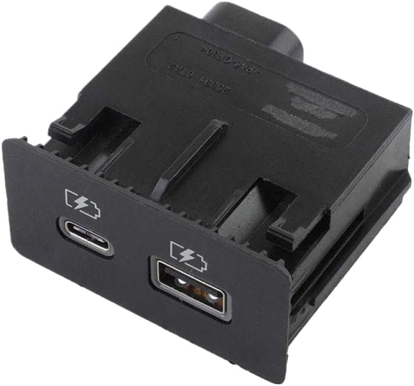USB AUX Port Adapter Audio Player with USB Socket Compatible with 25331-6TA2B 253316TA2B for Car Audio System