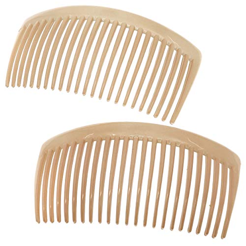 Camila Paris CP3022 Hair Side Comb, 4" Large French Twist Hair Combs Clips