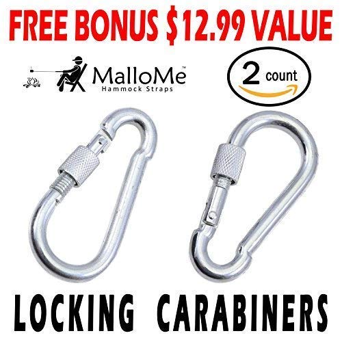 MalloMe Cinghie per Amaca XL - Cinghie per Alberi