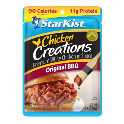Image of StarKist Chicken Creations Original BBQ, 2.6oz Pouch, 12-Pack
