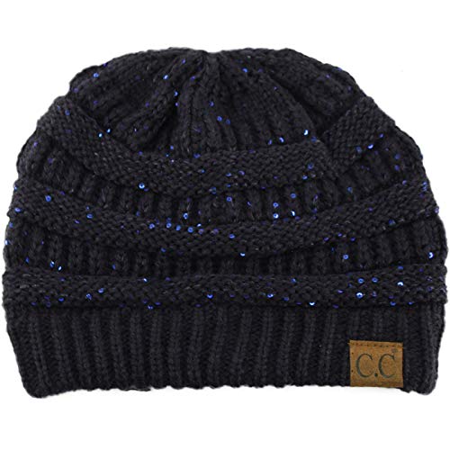 Image of Hatsandscarf CC Exclusives Solid Color Beanie Tail Hat for Adult (MB-20A)
