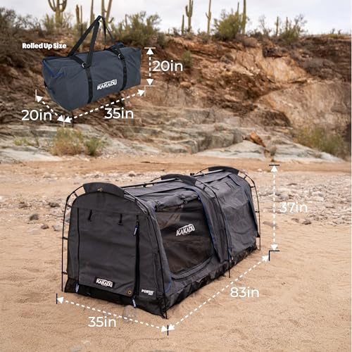Kakadu Canvas Swag Tienda, 1 Persona, Polycotton Resistente miniatura 6