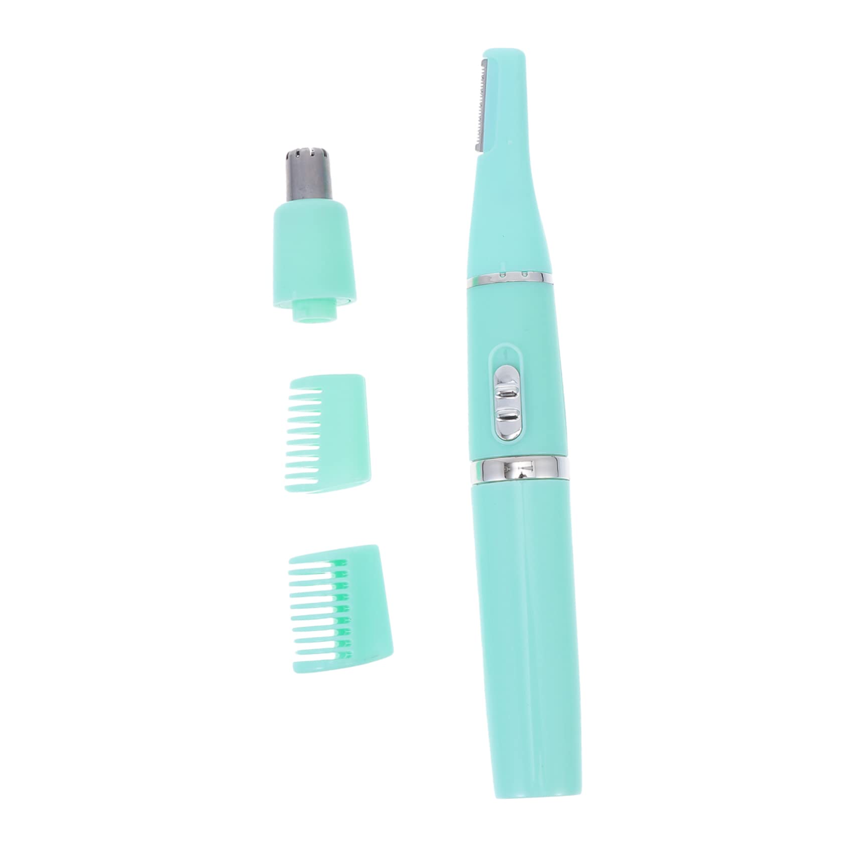 OSOLADY Battery-Powered Eyebrow Trimmer Hair Removal Machine Low Noise Nose Hair Clipper Detachable Head Compact Design for Men