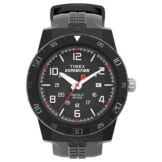 Timex Expedition Rugged Core - Reloj analogico de hombre de 43mm con correa de resina T49831
