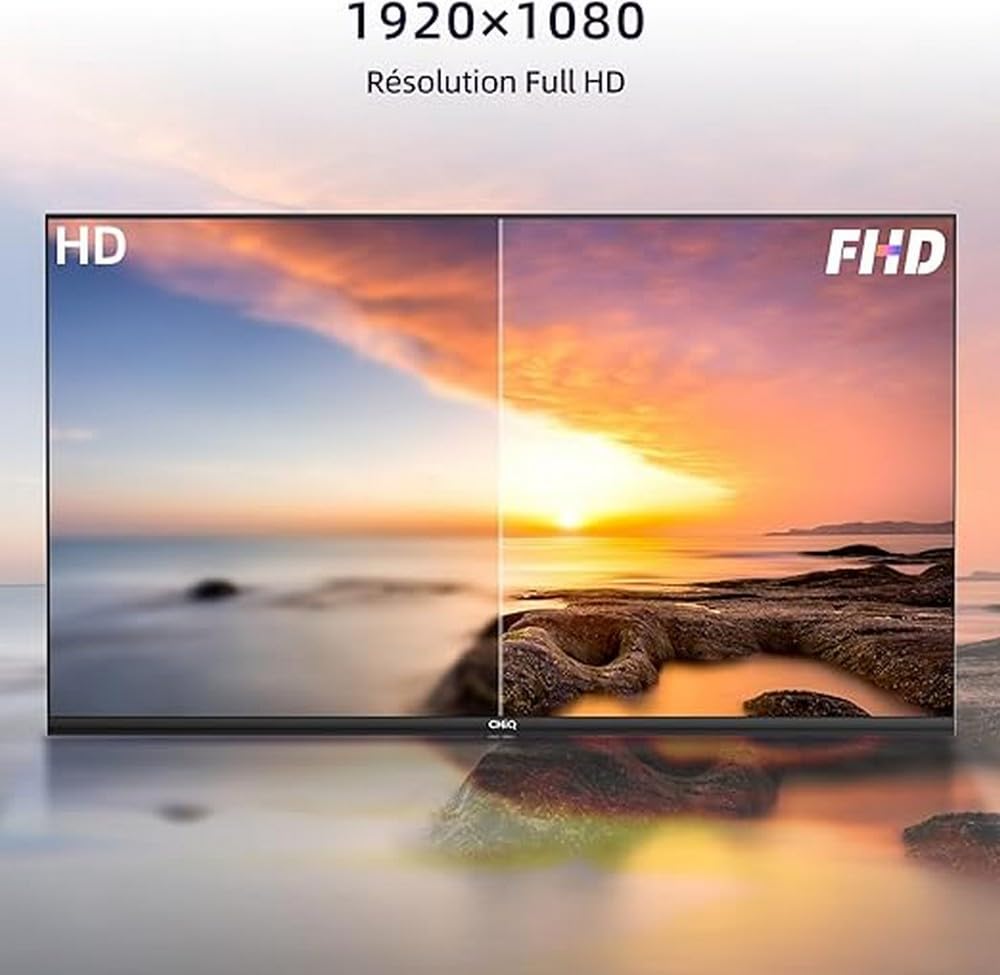 CHIQ L40G7L 40 Inch (100 cm) 2K FHD Frameless Android TV 11, HDR