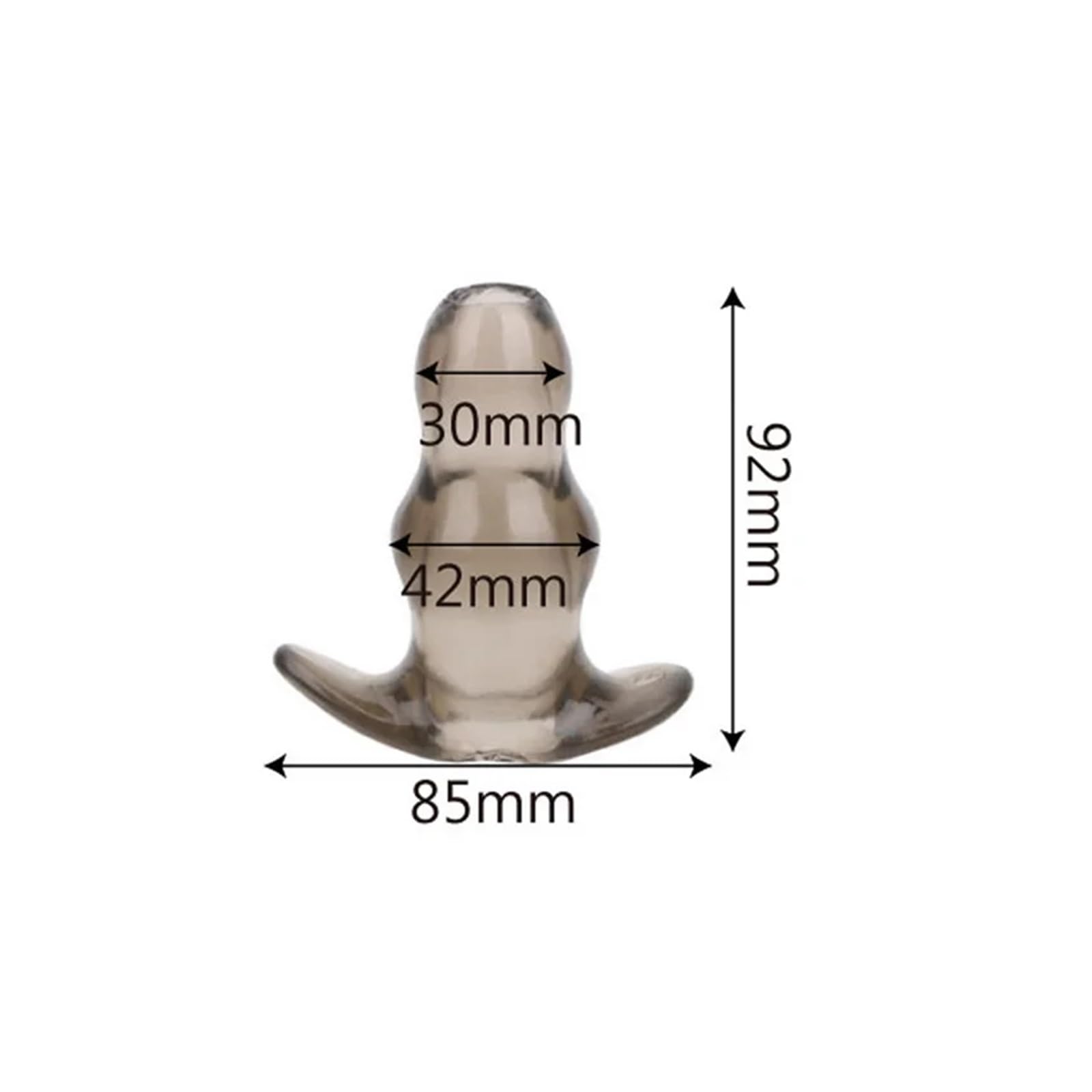 Anal Dilator Hollow Insert Anus Butt Plug Anal Plug Sexy Products Prostate Massage (Color : XXL): M