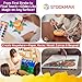STOCKMAR Opaque Color Box - Set of 12 paints, Includes Opaque White Paint Tube, Brush, and Palette- Waldorf Art Supplies