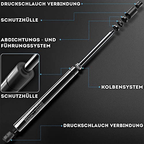 Miniatura 3 de LMMPP Barra de soporte para maletero de puerta trasera de automóvil para Renault SanderoStepway II (B8) 2013-2020 Amortiguador de gas