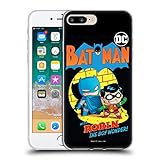 Head Case Designs sous Licence Officielle Super Friends DC Comics Batman Et Robin Jeunes Enfants Couverture Bandes Dessinées Coque en Gel Doux Compatible avec Apple iPhone 7 Plus/iPhone 8 Plus