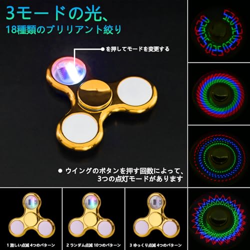 mekbfg ハンドスピナー光るモデル