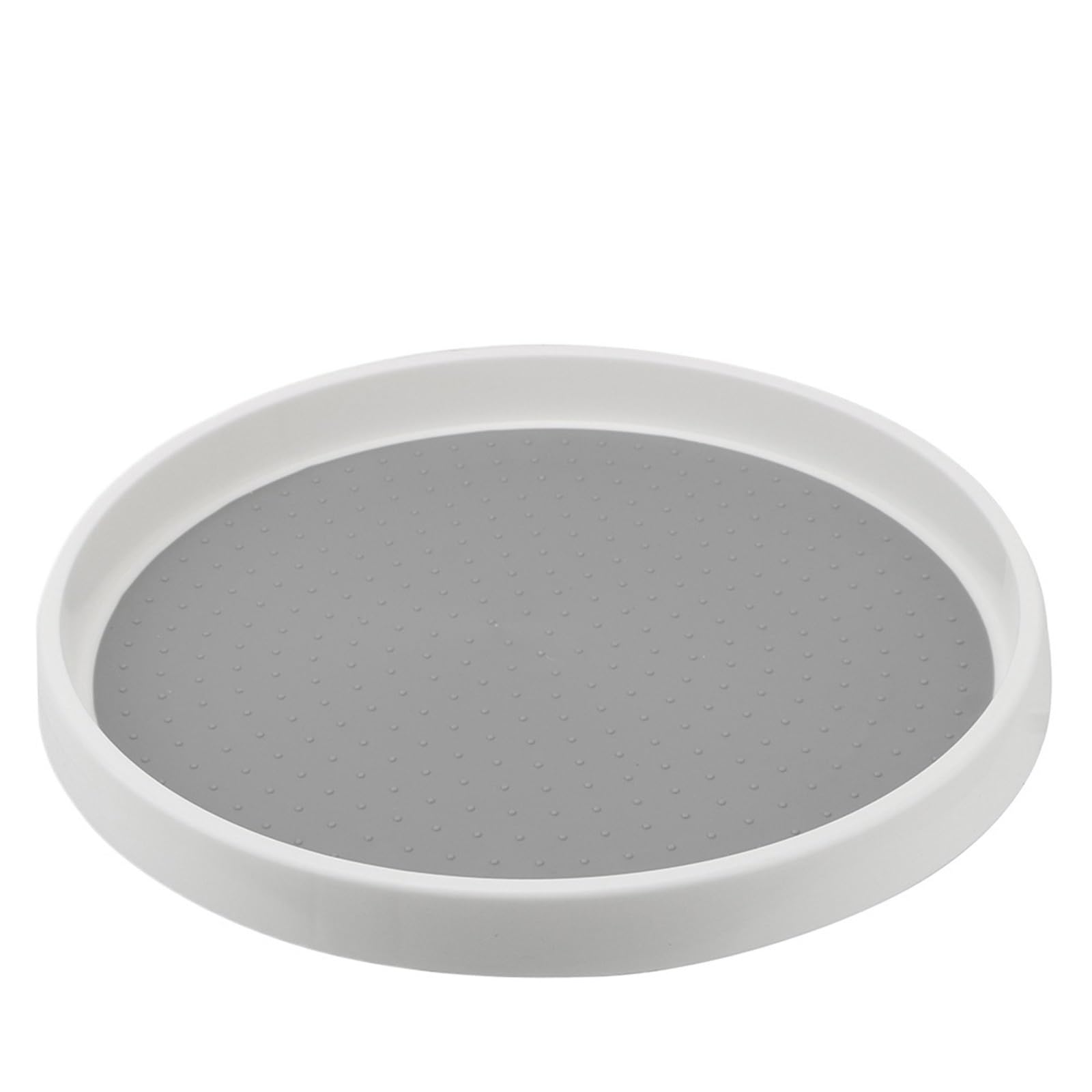RUWLFE 2Pcs Rotating Organizer Pantry Cabinet Turntable Round Shelf Kitchen Storage Tray Spice Rack Condiment for Kitchen, Cabinet(2.5x30.5cm)