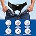 Hernia Belt for Men Hernia Support Truss for Single/Double Inguinal or Sports Hernia, Adjustable Waist Strap with 2 Removable Compression Pads Breathable Material (Medium)