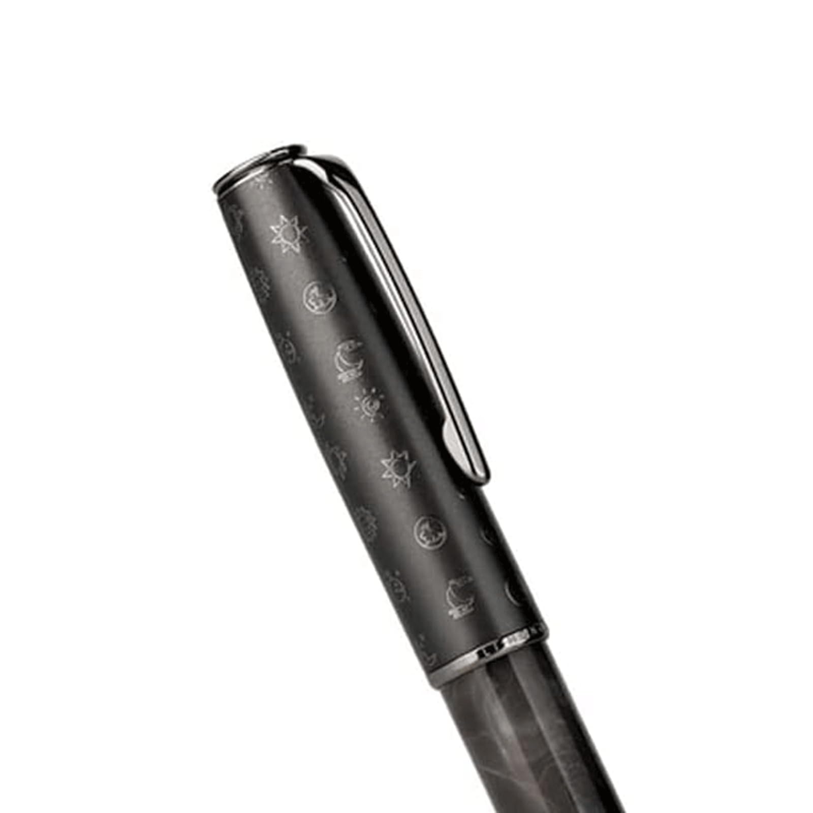 Hochwertiger Füllfederhalter mit extrafeiner Feder for sanftes Schreiben, Kalligrafie-Stift, ideal for Damen und Herren, Bürobedarf(Gray F Nib)