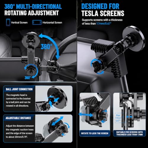 Tesla Phone Mount Strong Magnetic Holder - image 8