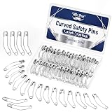 Mr. Pen- Curved Safety Pins, 1.5 Inch, 100 Pack