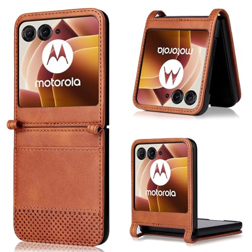RankOne Étui Portefeuille pour Motorola Moto Razr 70 / Razr 60 / Razr 50 (6.9