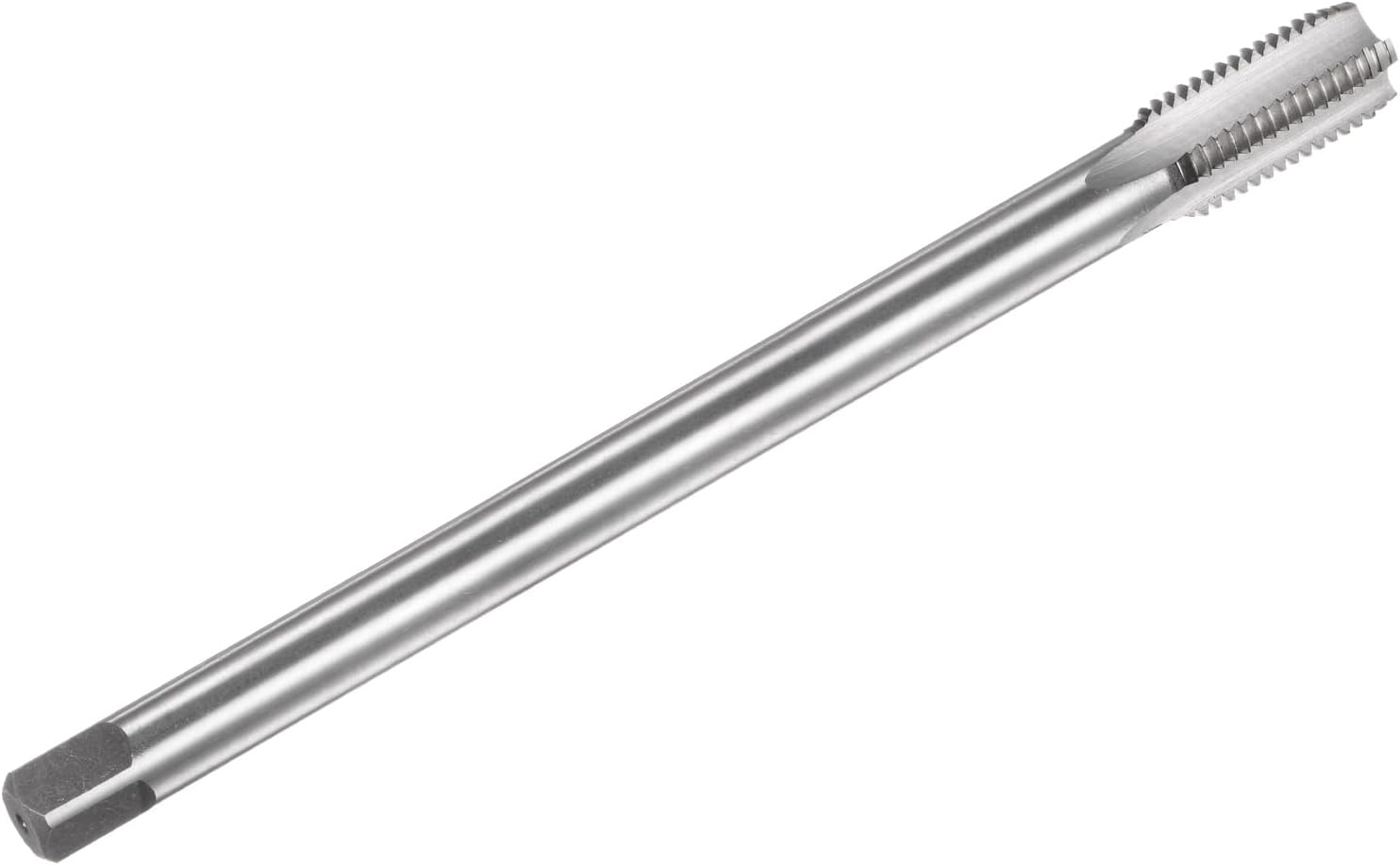 uxcell Metric Thread Tap M16 x 2 H2 200mm Extra Long Straight Flute Screw Thread Milling Machine Taps Threading Tapping Repair Tool