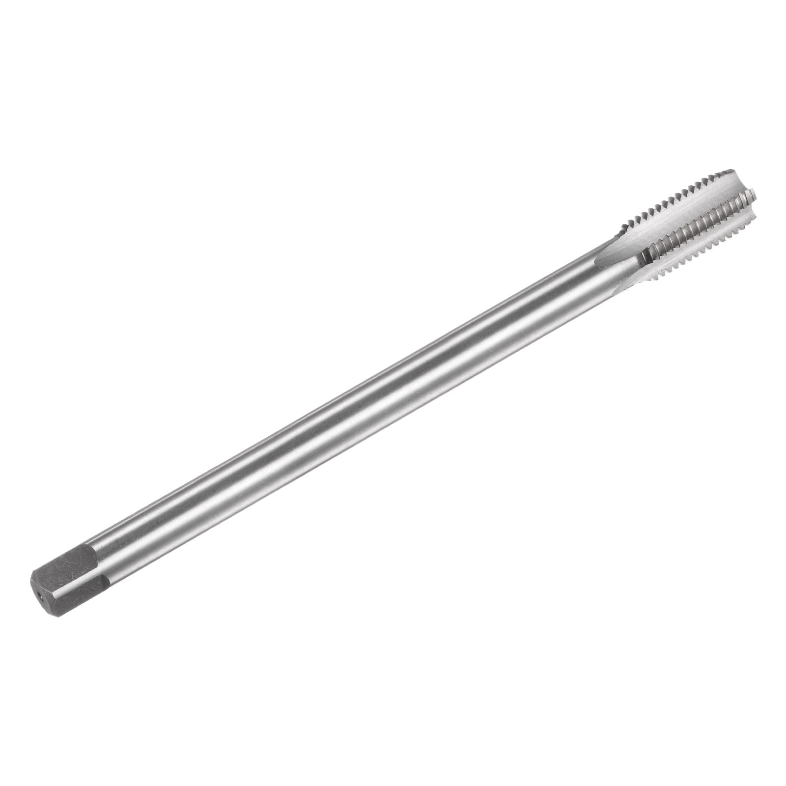 QUARKZMAN Machuelo de Rosca Métrica M16 x 2 H2 200mm Extra Largo de Flauta Recta, Macho Roscar para Máquina de Fresado de Roscas Tornillo Herramienta de Reparación de Roscas