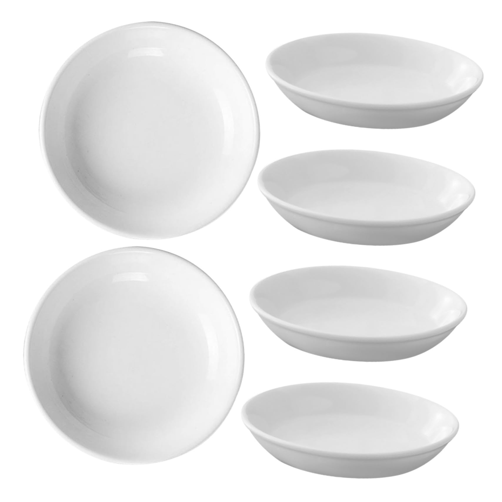 Plato de cerámica para lámpara de fragancia en diseño sencillo para cera derretida hogar