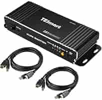TES mart 4×1 HDMI KVM SWITCH Amazon.com: TESmart USB 3.0 HDMI KVM Switch 1 Monitor 4