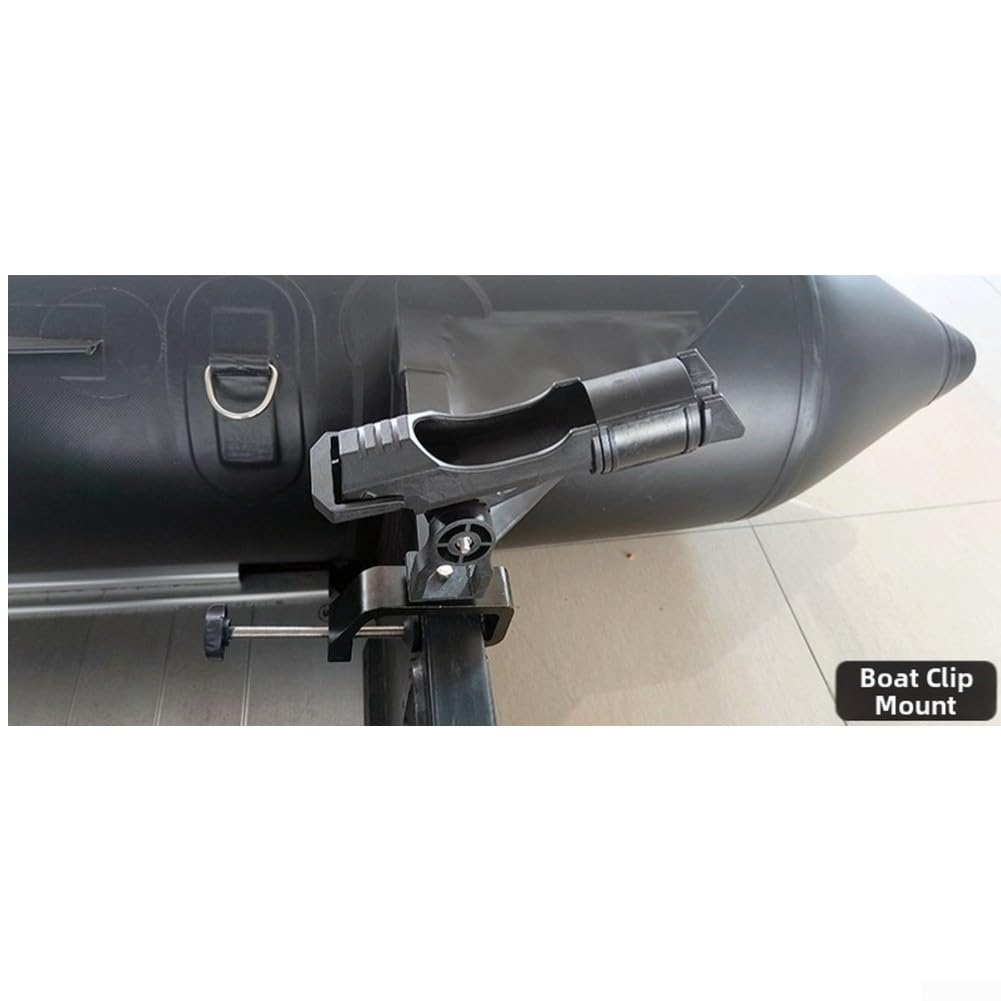 Supporto Canna da Pesca Nylon Antiusura per robusto Supporto | Rotazione 360°, materiale nylon , antiscivolo, ideale per kayak e gommoni