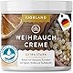 Fjorland Weihrauchcreme extra stark 200 ml - Weihrauch-Salbe hochdosiert zur Unterstützung - Angenehmens Auftragen