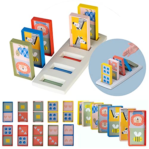 Taf Toys My 1st Domino 12865 pour développer la motricité fine et la patience des tout-petits