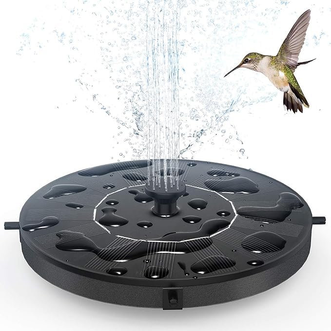 Riveira Solar Fountain, Floating Solar Powered Water Fountain Pump for Bird Bath, Garden, Pond, Pool, Outdoor (1.4W) - Random Color - 1 Pc (B0D5NKVLVT) Amazon Price History, Amazon Price Tracker