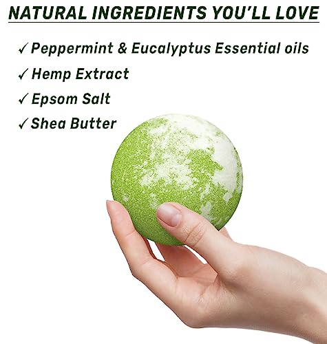 New Miuz HBB3 Organic Hemp Bath Bombs Set thumb #4